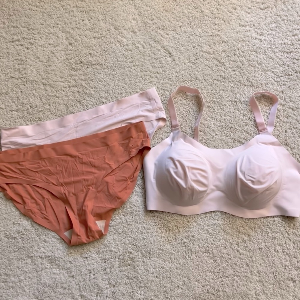 Knix Bra w/matching Panties NWT